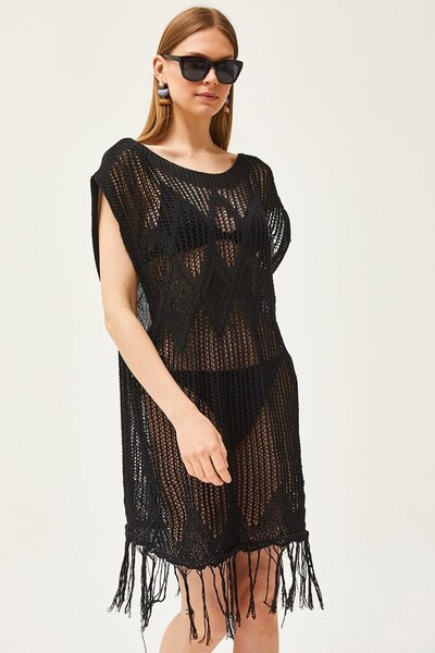 Ugdelia Kadın Püsküllü Pamuk  Bluz