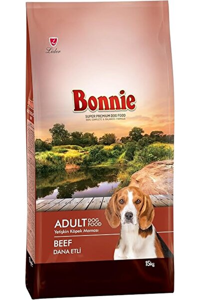 Bonnie Yetişkin Köpek Maması Biftekli, 15 kg