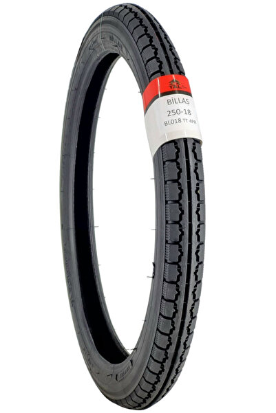 Billas 250-18 TT(İÇ LASTİKLİ TİP-TUBETYPE) MOTOSİKLET LASTİĞİ