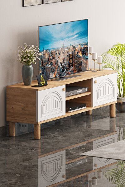 Cosargroup 1280 Monza 150 Cm (Membran MDF Kapaklı) Bohem Tv Ünitesi