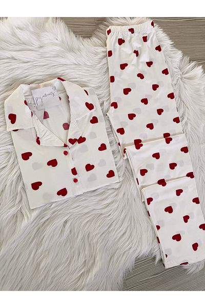 Pijamacs SET DE PIJAMA MILAN CU MÂNECĂ SCURTĂ CU DUNGA ALBASTRĂ