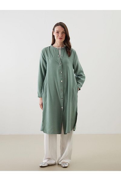 LC Waikiki Crew Neck Linen Look Women's Ferace (S5)