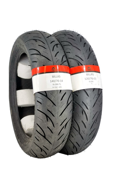 Billas FORZA 250 LASTİK TAKIMI 140/70-14 VE 120/70-15 TL(DUBLEKS)