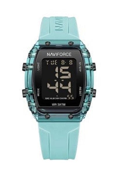 Naviforce NAVIFORCE Digital Multifunctional Sports Fashion Waterproof Watch for Women and Men, Silicone Strap