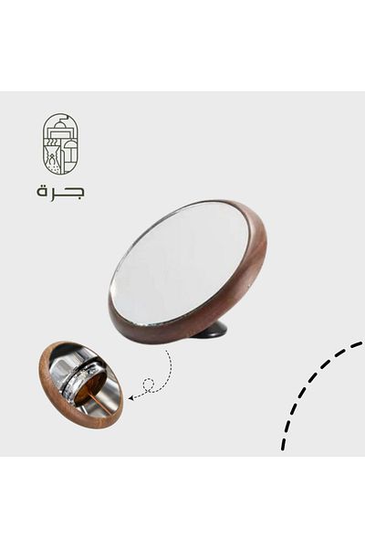 Jarrah Espresso mirror to monitor extraction from a pitcher