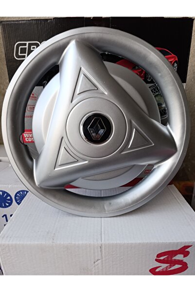 Renault 12 Toros 13 Renault Toros Jant Görünümlü 3 Kol Yeni Model Jant Kapağı Takımı 4 LÜ Set ( logo hediyeli)