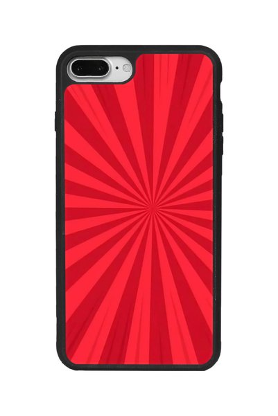 BGAKSESUAR حافظة سوداء غير لامعة متوافقة مع هاتف iPhone 7 Plus - غطاء حماية م...