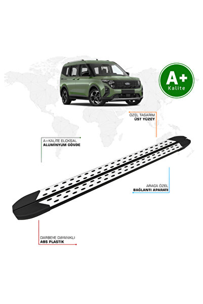FA OTOMOTİV Yeni Ford Tourneo Courier Yan Basamak Marşpiyel Koruma 2024 Model...