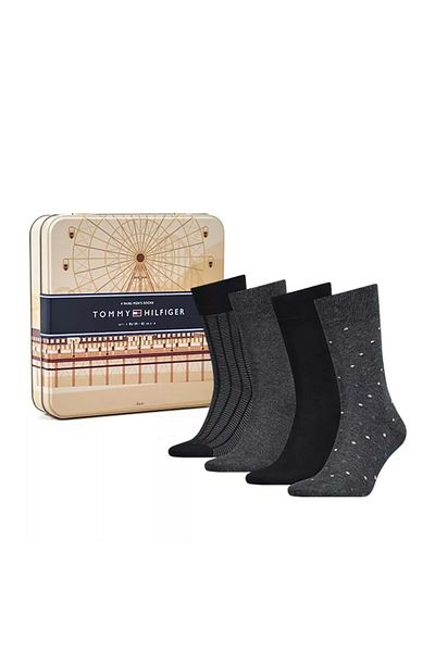 Tommy Hilfiger Men's 4-Piece Socks 392003001 -200