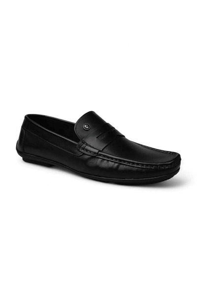 Pierre Cardin 90220 Men's Loafer Shoes - Black
