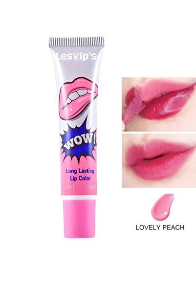 KAİZEN Waterproof Lasting Peelable Lipstick Lovely Peach