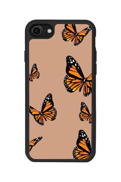 BGAKSESUAR iPhone 8 Compatible Matte Black Case – Soft Silicone, Protective, ...