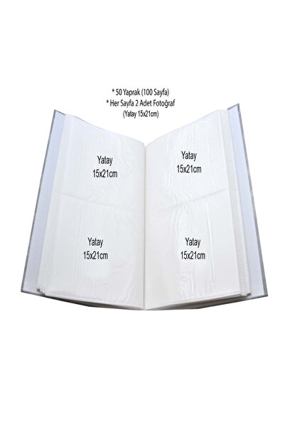 Dijital Dünyası 15x21cm 200'lük Ciltbezli Fotoğraf Albümü