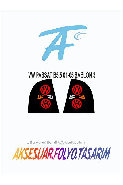 aksesuar folyo tasarım فولكس فاجن باسات -B5.5 إيقاف احباط