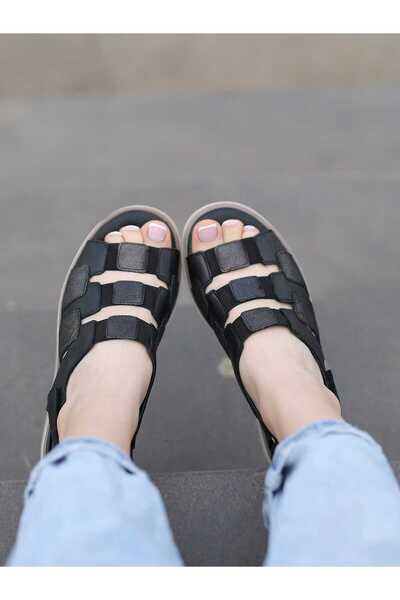 Mammamia 5040 Real Leather Orthopedic Women's Sandals