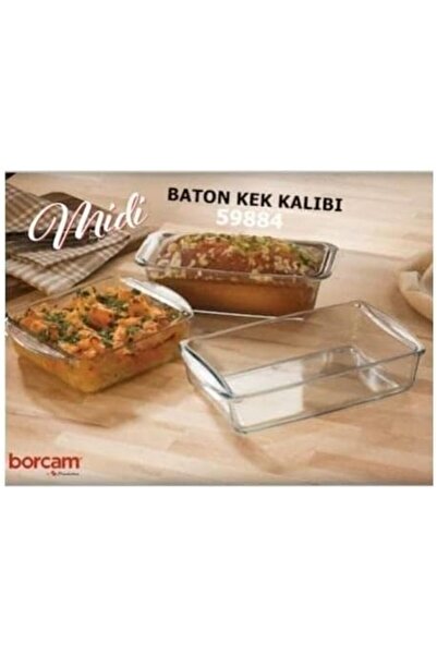 Pasabache Pasabahce 1100727 BORCAM RECT.CAKE DISH 1120cc