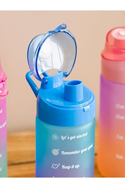 LC Waikiki Mixed Text Printed Water Bottle 500 ml (S4)