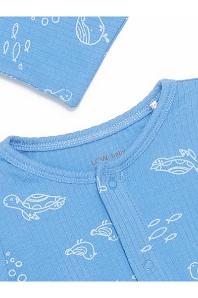 LC Waikiki Lcw Baby Baby Boy Rompers and Bib Set of 2