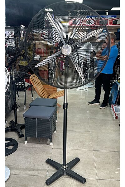 Depolife Cafe Restoran Için Sanayi Tipi Metal Vantilatör Açık Hava Kalabalık Hava Pervanesi Kafe Endüstriyel