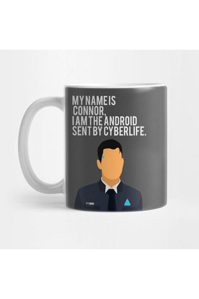 TatFast Connor Detroit Become Human Rk800 Mug