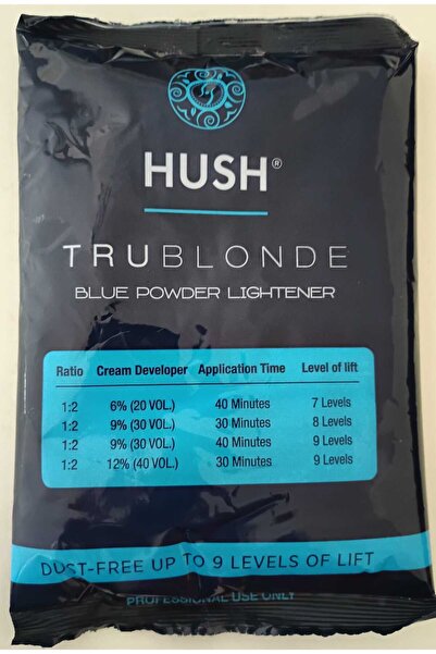 HUSH Trublonde Blue Yüksek Performanslı Saç Açıcı 500gr Yeni Ambalaj