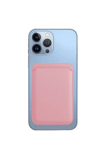 REDz Accessories Portofel pentru carduri cu suport Magsafe pentru iPhone, roz