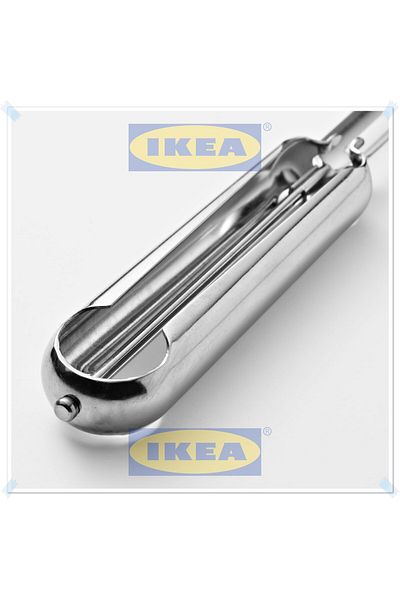IKEA Vardagen Sharp Tip Stainless Steel Peeler, 18 cm