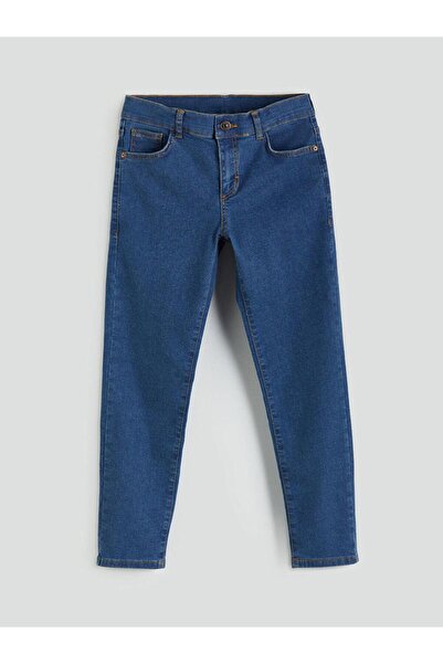 LC Waikiki Pantaloni de jeans pentru băiat cu talie elastică reglabilă (S5)