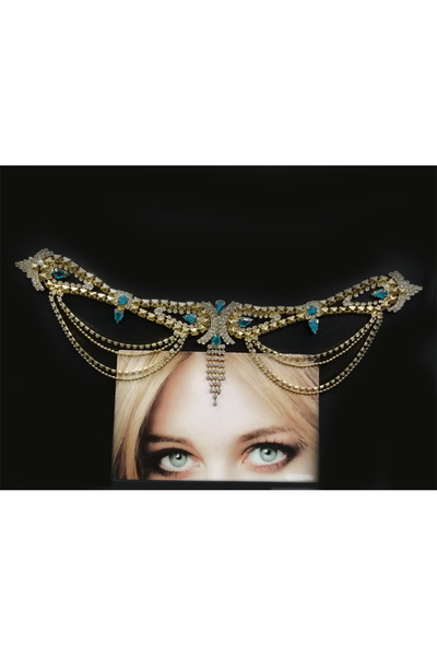 Kaftan Collection Kaftan bindallı alınlık & accesoriu pentru păr