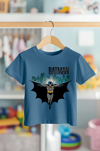 BookOrBook Batman Gotham City 100% pamuk Premium kvalitetna dečija majica (3-...