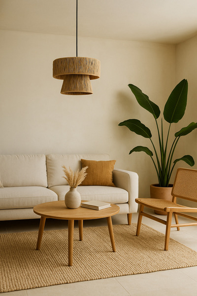 EACHTOME Bohem sarkıt rustik avize doğal avize