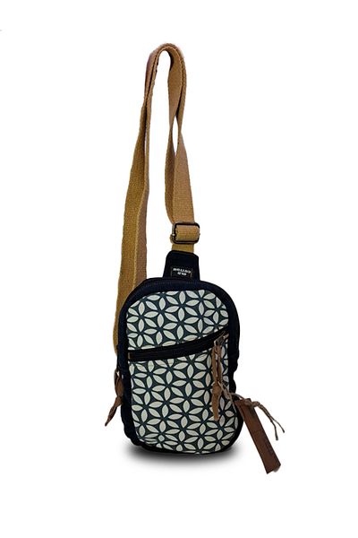Old Cotton حقيبة GALE FREEBACK المرقعة