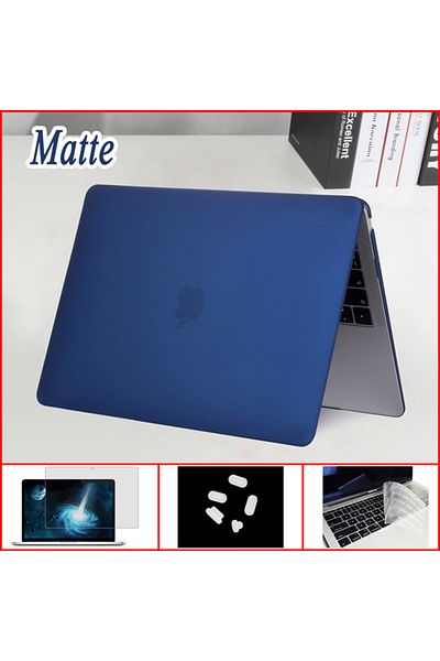 REDz Accessories Protective Case, Compatible with Macbook New Pro 13", Ultra-Slim, Matte Blue