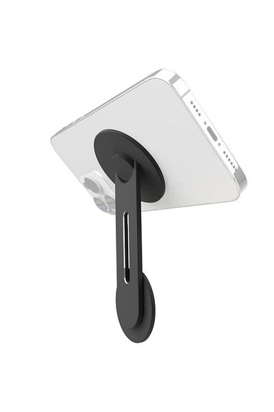 REDz Accessories Suport telefon MagHold, flexibil, atașament laptop, Magsafe, universal, metalic, negru