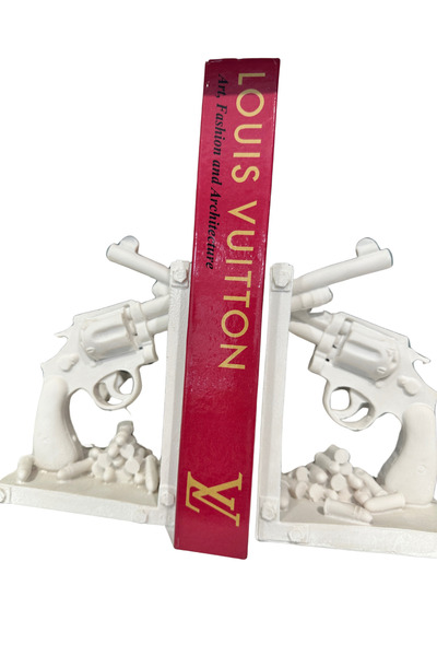 İki Cadı Tasarım Gun Book Holder Decorative Polyester Decor