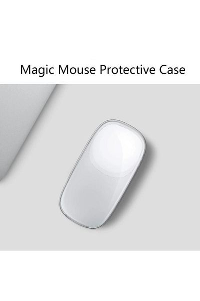 REDz Accessories Case for Apple Magic Mouse, Silicone, Transparent