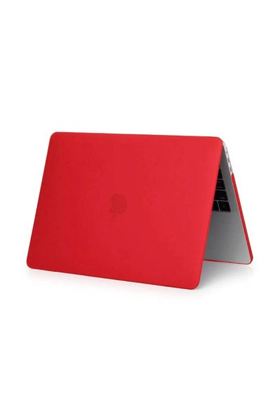 REDz Accessories Husă de protecție, compatibilă cu Macbook Pro 13", ultra-slim, roșie mată