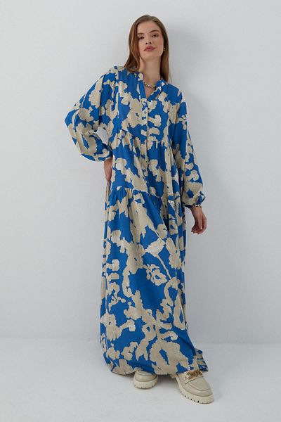 MARKALİSTE Rochie cu model albastru