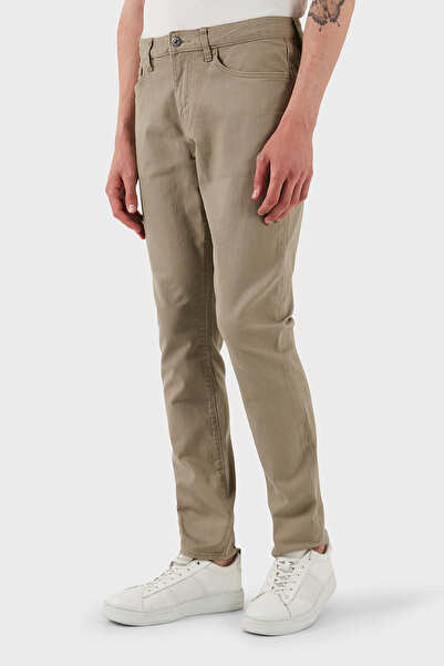 Armani Exchange Stretch Cotton Regular Fit Normal Waist Straight Leg Jeans Men's Jeans Pants