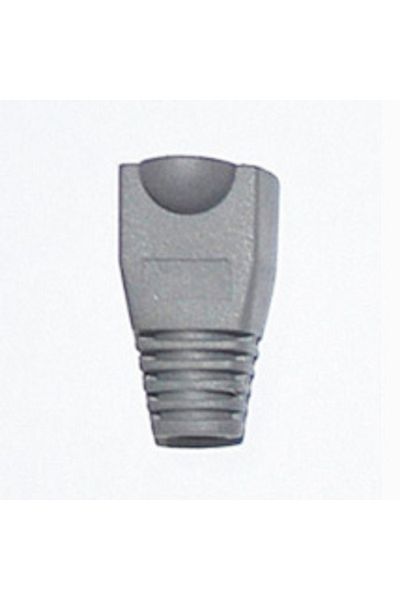 Choice 100 قطعة من أغطية محول RJ45 CAT6 CAT5e رمادية اللون وموصلات كابل شبكة إيثرنت ومقابس RJ45 وأغطية Cat 5