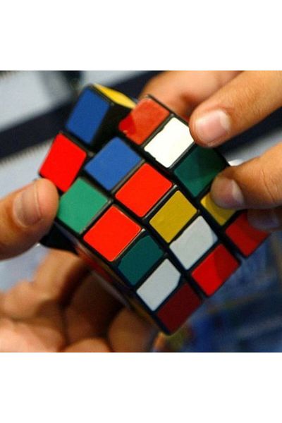 Skygo Nostalgic Intelligence Cube Magic Mini Rubik Keychain