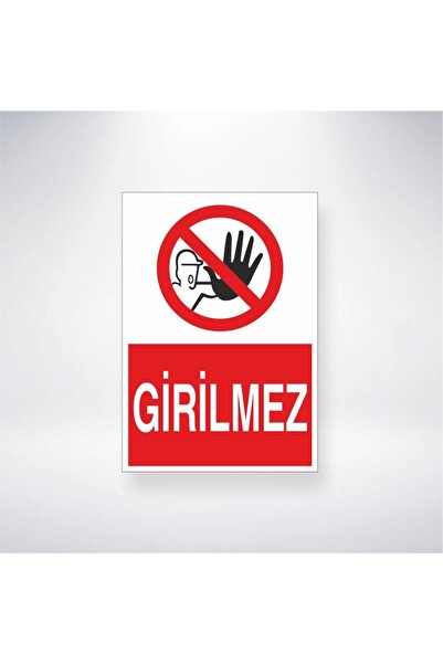 Reysa Tasarım ملصق مضاد للدخول 20×28 سم