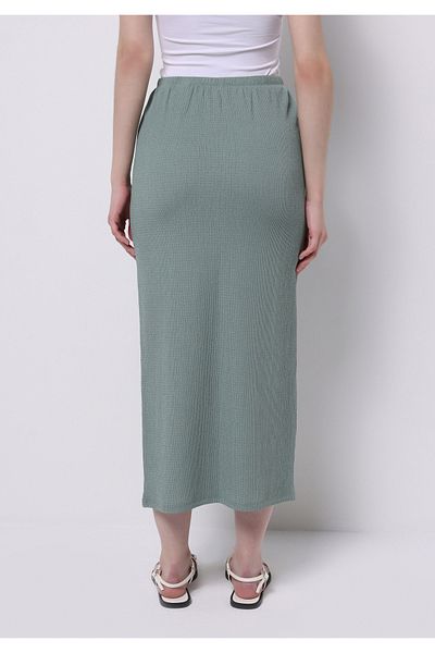 Colin's Fusta verde pentru femei Slim Fit Straight