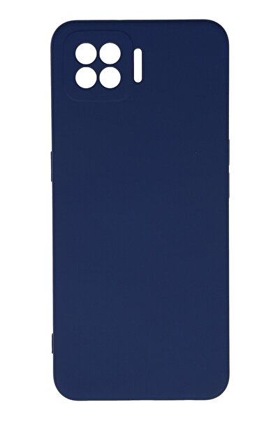 cepmoda OPPO "A73" lansman telefon kılıfı içi süet softy kapak - LACİVERT