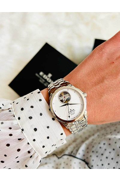 Edox Ceas de damă 85013-3-ain, automat, 33mm, 5atm