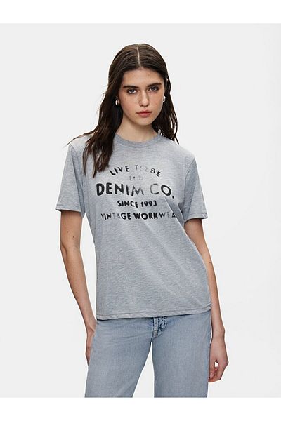 Ltb Regular Gray T-Shirt