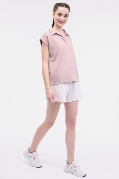 lumberjack WL RAIN 11SS181 5FX Mink γυναικείο κοντομάνικο μπλουζάκι