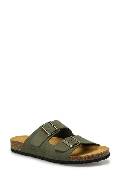 lumberjack Ανδρικές παντόφλες MENDY LTH 5FX Khaki