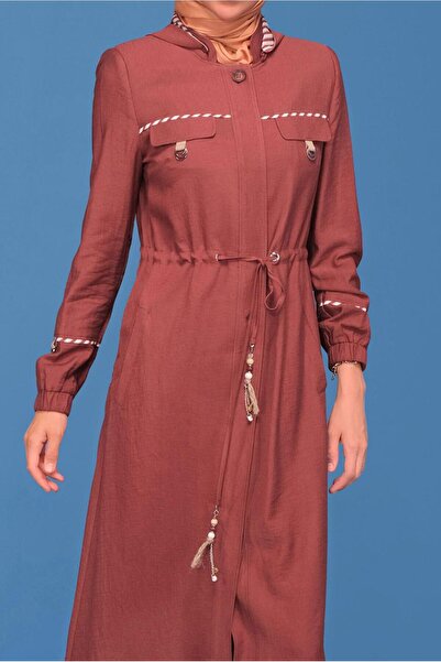 Alvina Striped Cover with Bead Accessory 10339