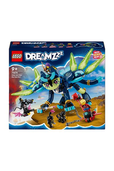 LEGO Dreamzzz Zoey And Zian The Cat-owl 71476 Toy 437 Pieces